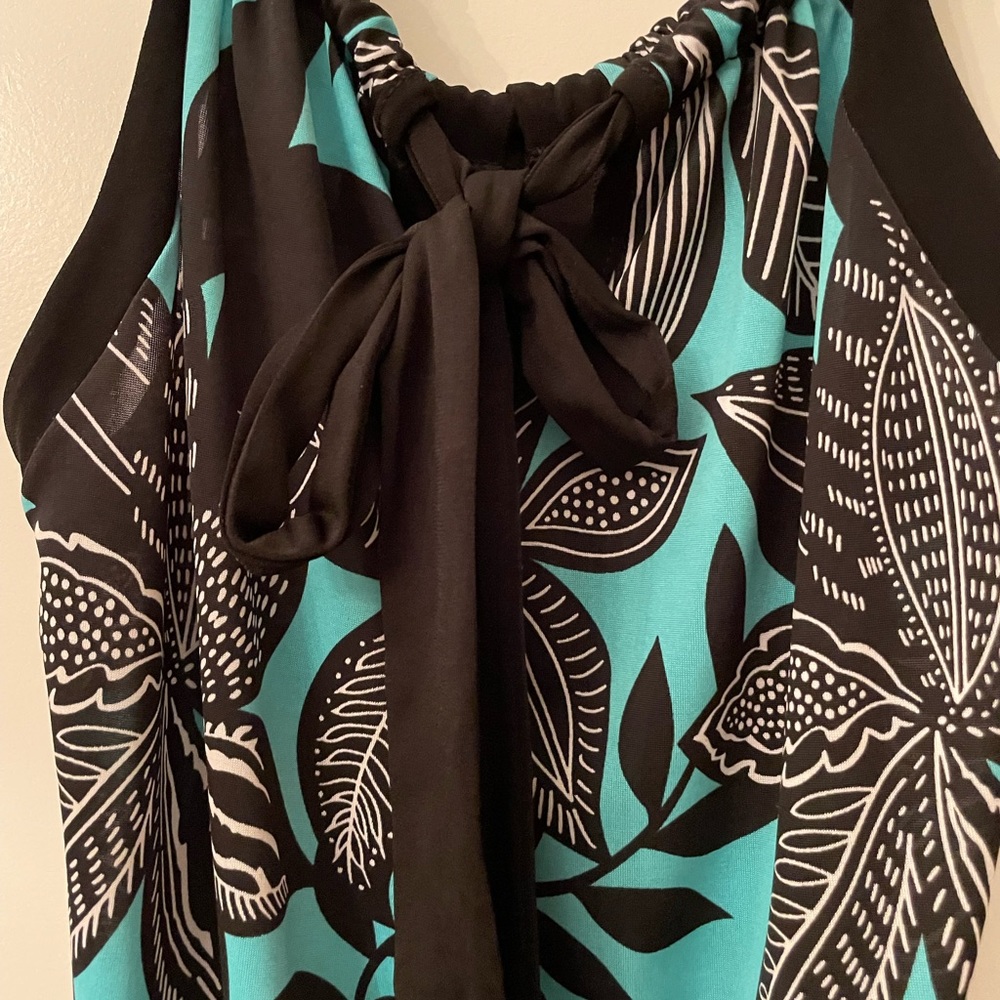 NWT Papillonblanc Halter Blouse